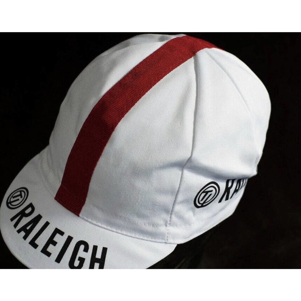 NEW Vintage Retro Pro Cycling Team Raleigh Cap Hat Italian Biking APIS 1 Sz